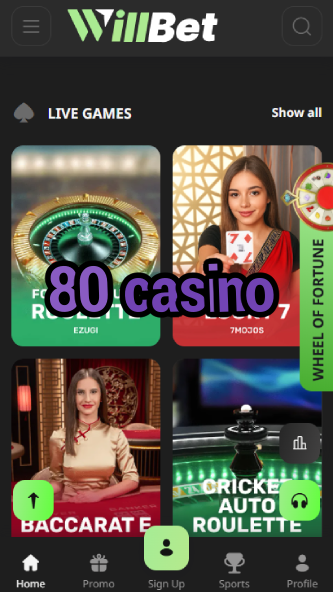 80 Casino - 80+ Jackpot Games Available-www.bdqngd.com